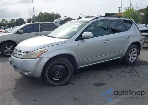 2006 Nissan Murano Sl z USA, uszkodzony, nr VIN JN8AZ08T06W417539